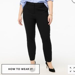 J. Crew Factory Black Ankle Pants